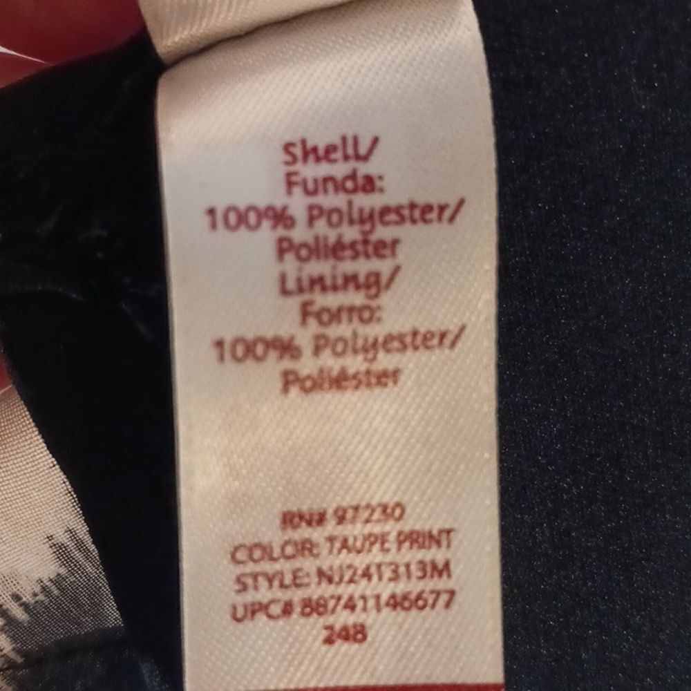 Maxi Summer Dress Chevron Pattern Sheer Ruffled Lined Black Tan Size M - Picture 6 of 8